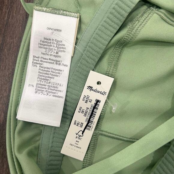 NWT Madewell Flex 2.0 Fitness Dress in Gatehouse Green Size XS - Picture 9 of 10